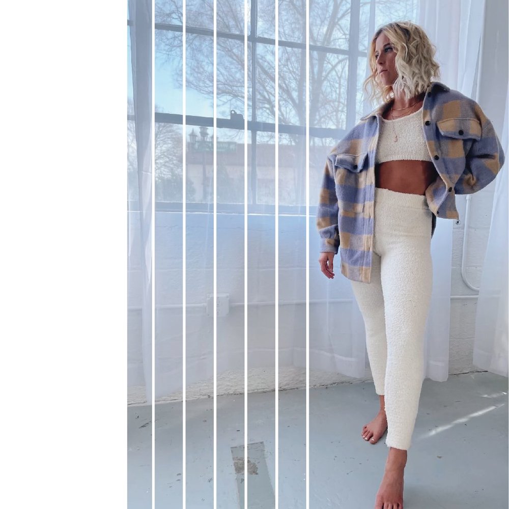 WHITE MATCHING SET